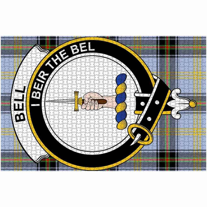 Scottish Bell Clan Crest Tartan Jigsaw Puzzle 2
