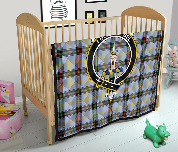 Scottish Bell of The Borders Clan Crest Tartan Quilt Tartan Plaid 13