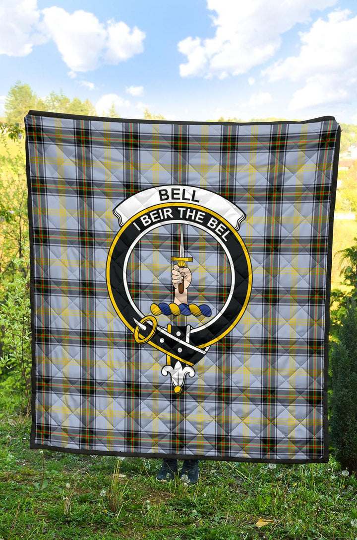 Scottish Bell of The Borders Clan Crest Tartan Quilt Tartan Plaid 2