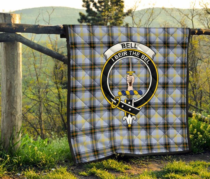 Scottish Bell of The Borders Clan Crest Tartan Quilt Tartan Plaid 6
