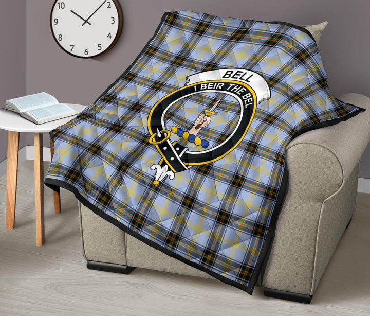 Scottish Bell of The Borders Clan Crest Tartan Quilt Tartan Plaid 9