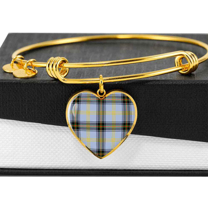 Scottish Bell of the Borders Clan Tartan Bangle Heart Tartan Plaid 6