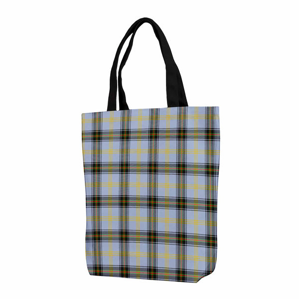 Scottish Bell of the Borders Clan Tartan Canvas Bag With Shoulder Strap Tartan Plaid 1
