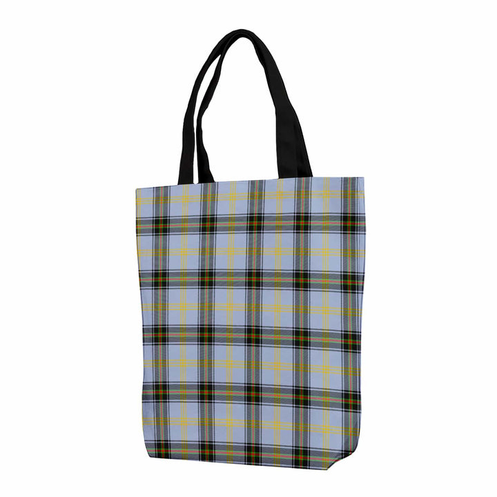 Scottish Bell of the Borders Clan Tartan Canvas Bag With Shoulder Strap Tartan Plaid 1