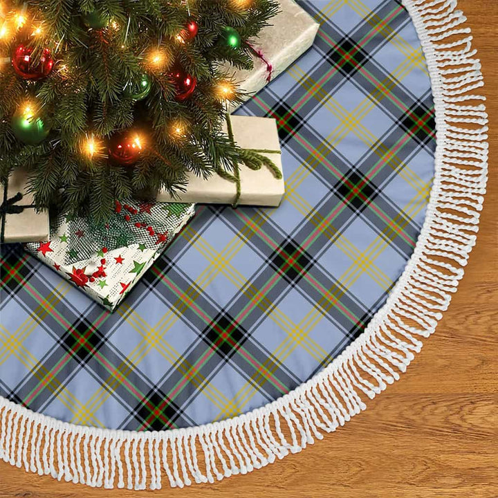 Scottish Bell of the Borders Clan Tartan Christmas Tree Skirt Tassels 2 Tartan Plaid