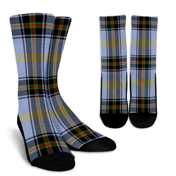 Scottish Bell of The Borders Clan Tartan Crew Socks