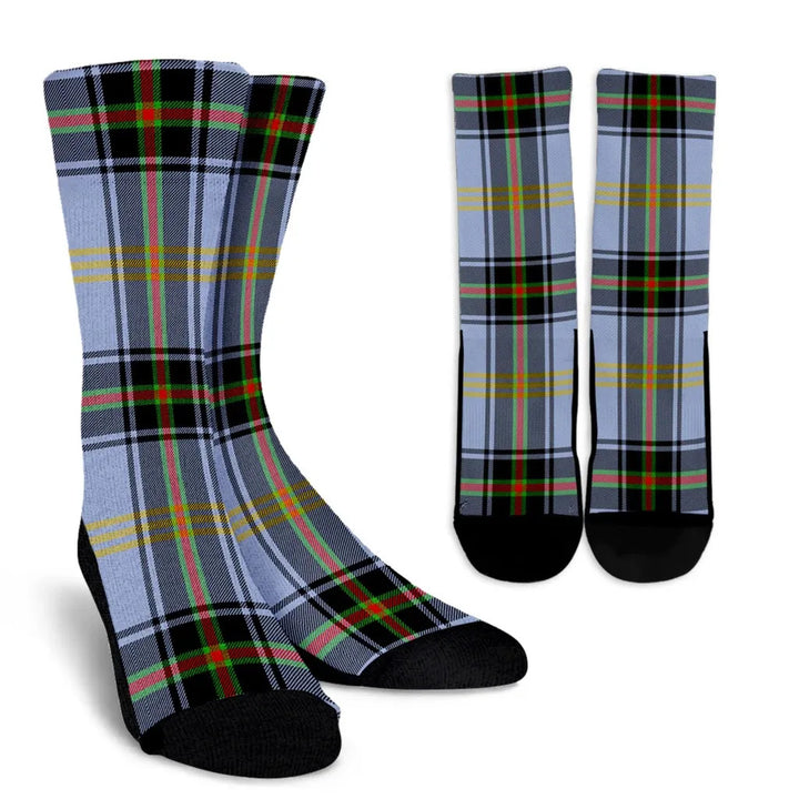 Scottish Bell of The Borders Clan Tartan Crew Socks