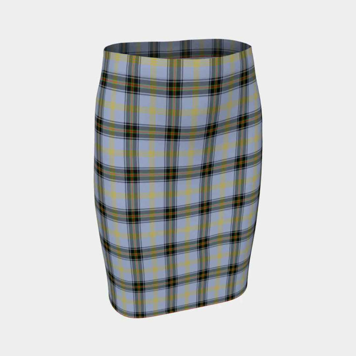 Scottish Bell of the Borders Clan Tartan Fitted Skirt Tartan Plaid 1