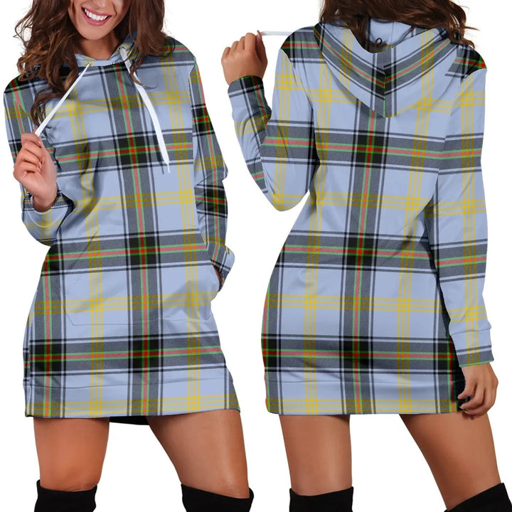 Scottish Bell of The Borders Clan Tartan Hoodie Dress