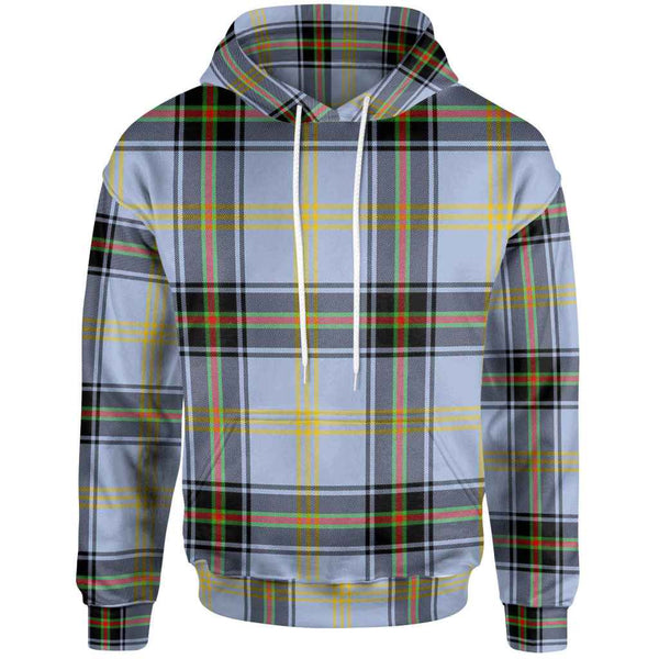 Scottish Bell of the Borders Clan Tartan Hoodie Front Side Tartan Plaid