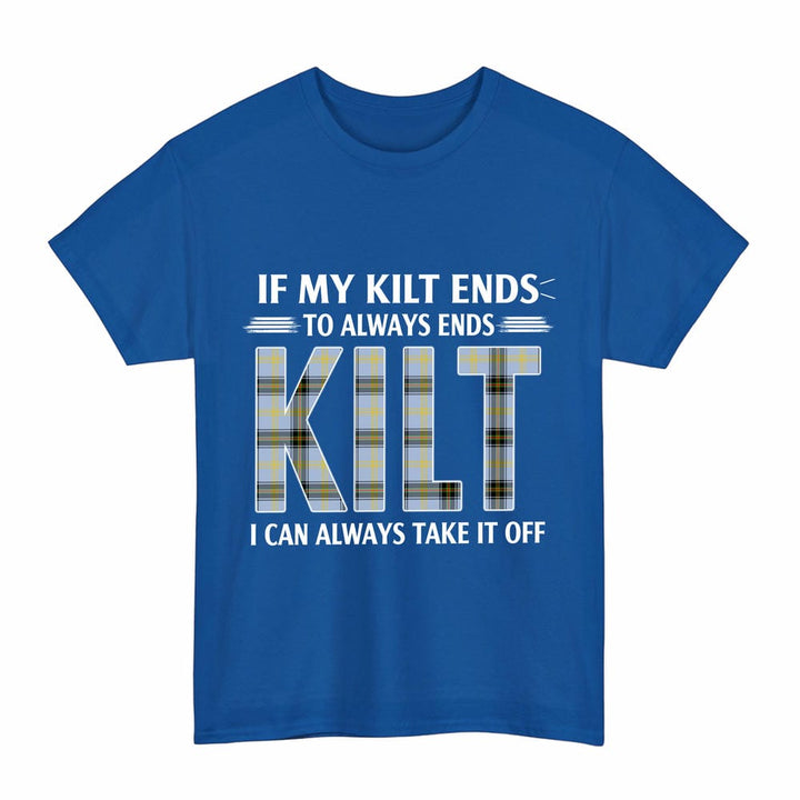 Scottish Bell of the Borders Clan Tartan Kilt Pride T-Shirt Tartan Plaid Royal Color