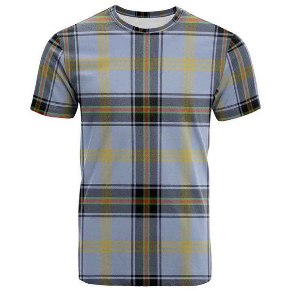 Scottish Bell of the Borders Clan Tartan T-Shirt Front Side Tartan Plaid