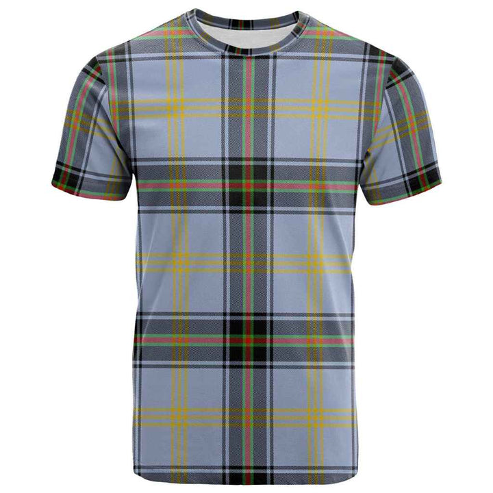 Scottish Bell of the Borders Clan Tartan T-Shirt Front Side Tartan Plaid
