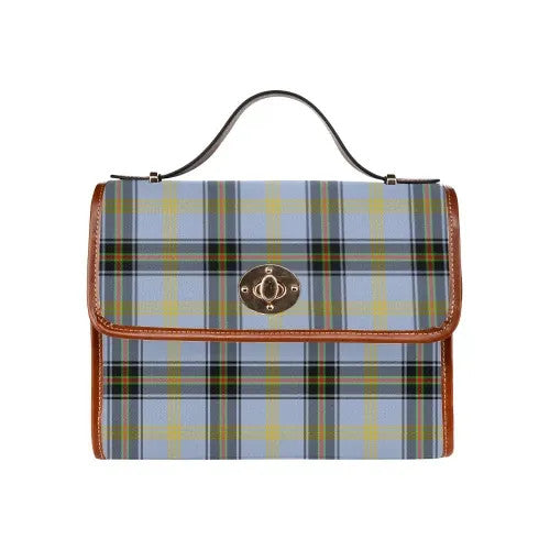 Scottish Bell of the Borders Clan Tartan Waterproof Canvas Bag Tartan Plaid 2