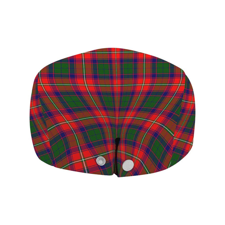 Scottish Belshes Clan Crest Tartan Flat Cap Tartan Plaid 4