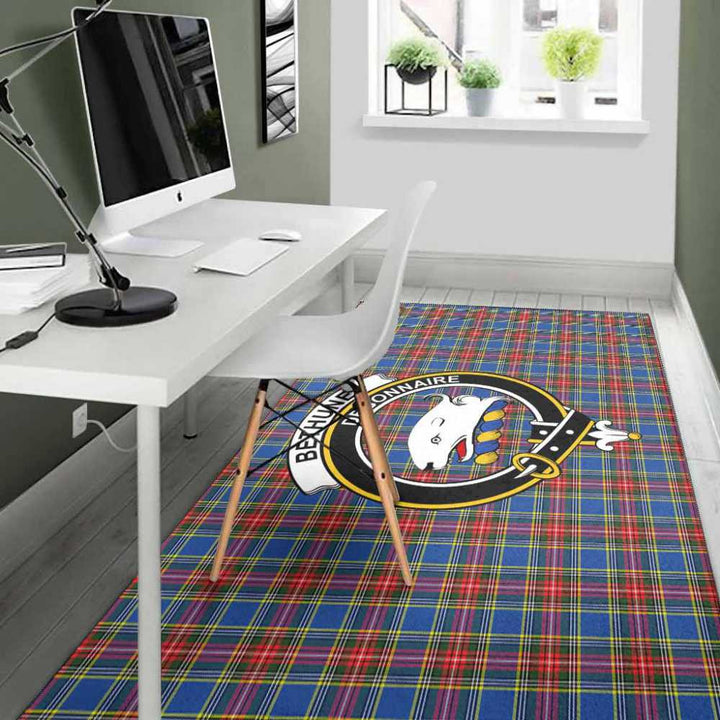 Scottish Bethune Clan Crest Tartan Area Rug Tartan Plaid 4