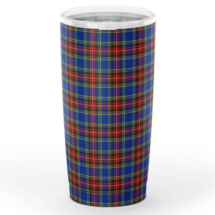 Scottish Bethune Clan Crest Tartan Insulated Tumbler Tartan Plaid 2