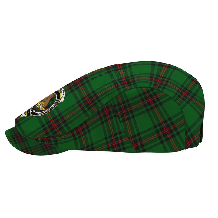 Scottish Beveridge Clan Crest Tartan Flat Cap Tartan Plaid 3