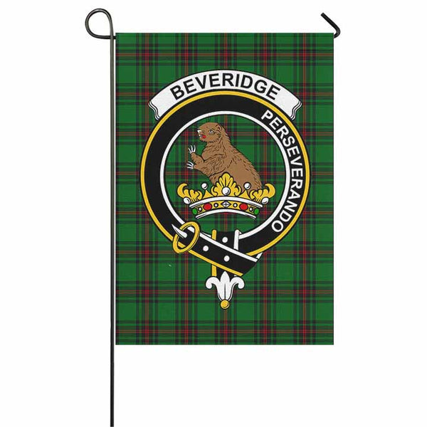 Scottish Beveridge Clan Crest Tartan Garden Flag Tartan Plaid 1