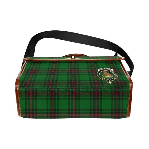 Scottish Beveridge Clan Crest Tartan Waterproof Canvas Bag Tartan Plaid 5