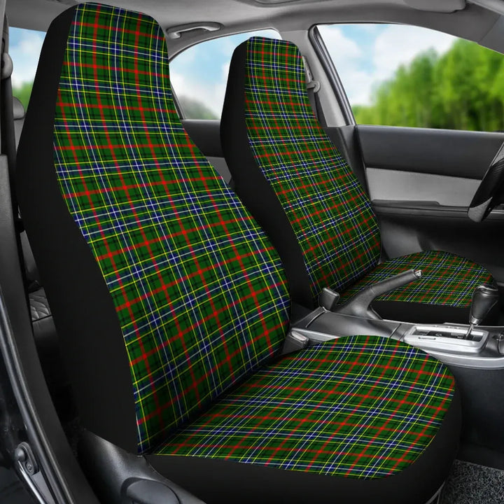Scottish Bisset Clan Tartan Car Seat Covers 3