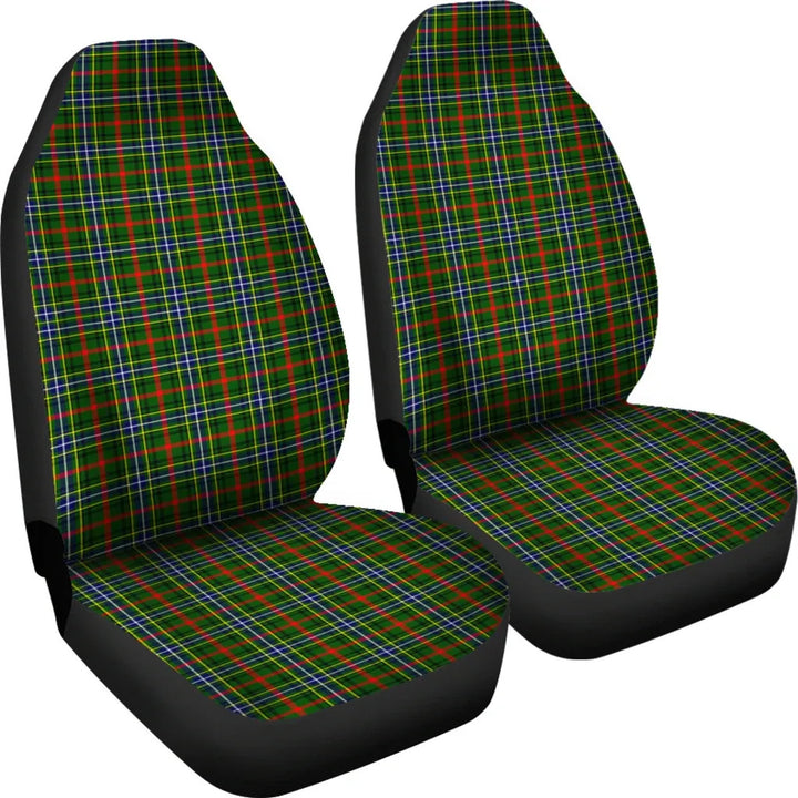 Scottish Bisset Clan Tartan Car Seat Covers 4