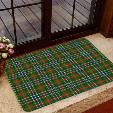 Scottish Bisset Clan Tartan Door Mat Tartan Plaid 1