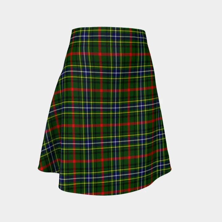 Scottish Bisset Clan Tartan Flare Skirt Tartan Plaid 1