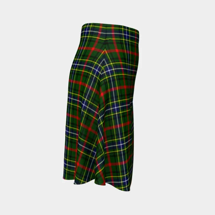 Scottish Bisset Clan Tartan Flare Skirt Tartan Plaid 3