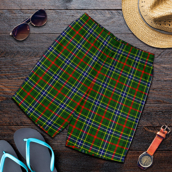 Scottish Bisset Clan Tartan Men's Shorts