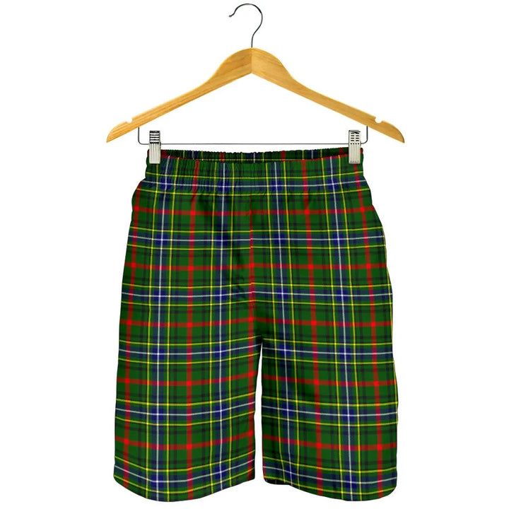Scottish Bisset Clan Tartan Men's Shorts