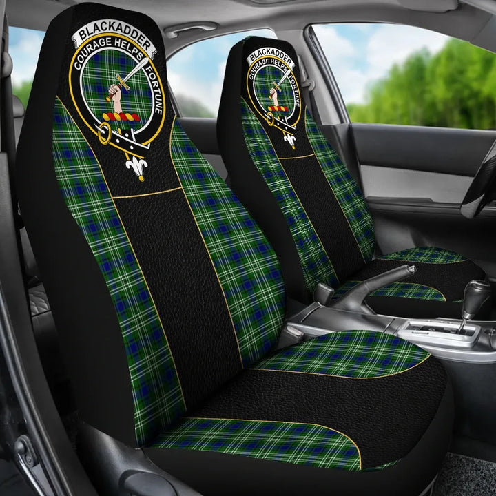 Scottish Blackadder Clan Crest Tartan Car Seat Covers - Special Style 3