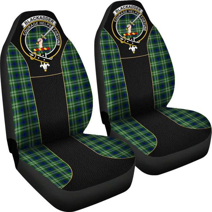 Scottish Blackadder Clan Crest Tartan Car Seat Covers - Special Style 4