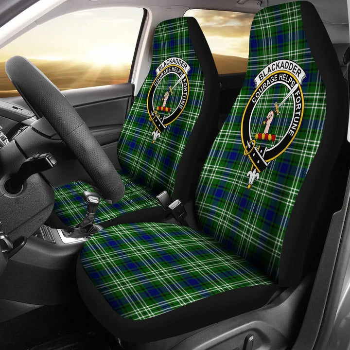 Scottish Blackadder Clan Crest Tartan Car Seat Covers 2