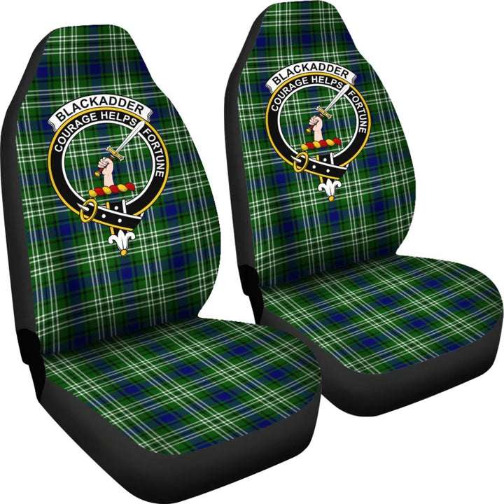 Scottish Blackadder Clan Crest Tartan Car Seat Covers 4