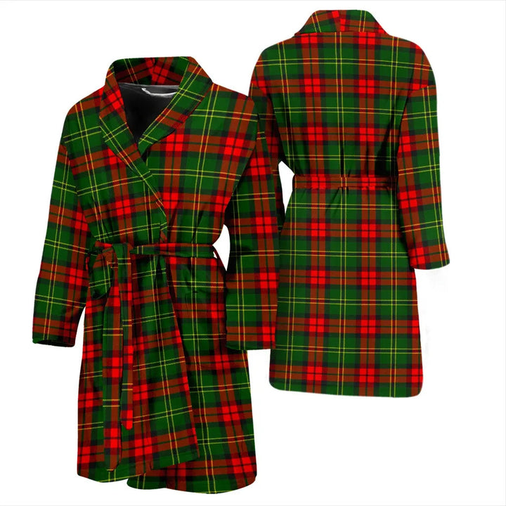 Scottish Blackstock Clan Tartan Bathrobe 3