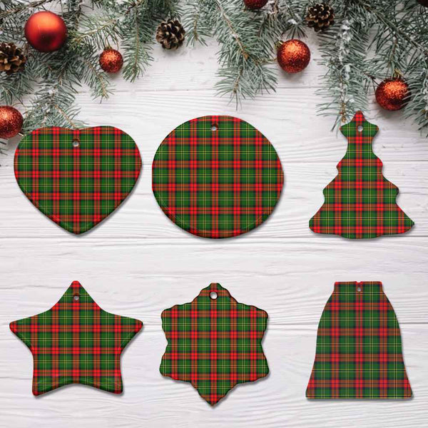 Scottish Blackstock Clan Tartan Ceramic Ornament All Tartan Plaid