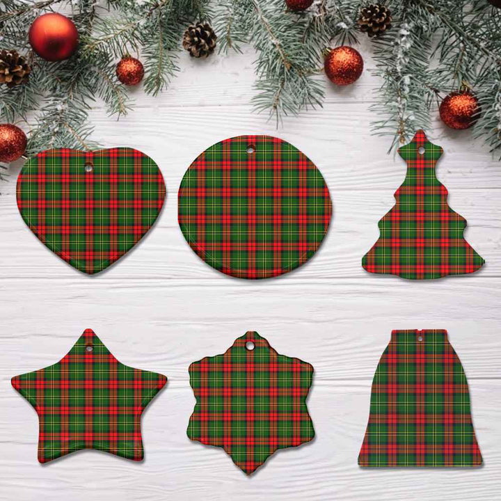 Scottish Blackstock Clan Tartan Ceramic Ornament All Tartan Plaid