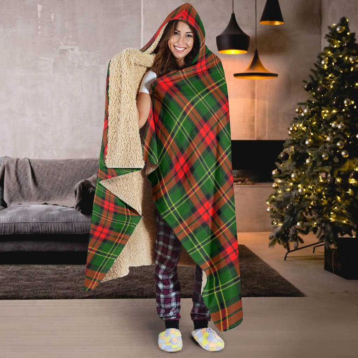 Scottish Blackstock Clan Tartan Hooded Blanket Tartan Plaid 6