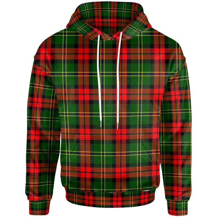 Scottish Blackstock Clan Tartan Hoodie Front Side Tartan Plaid