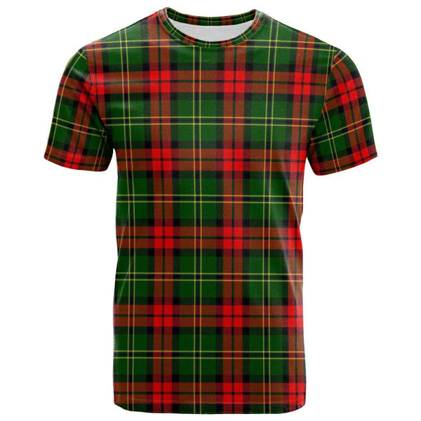Scottish Blackstock Clan Tartan T-Shirt Front Side Tartan Plaid