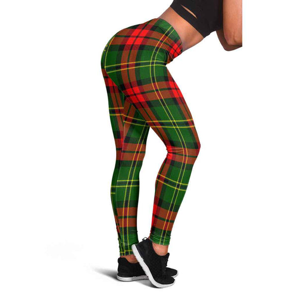 Scottish Blackstock Clan Tartan Women Leggings Tartan Plaid 1
