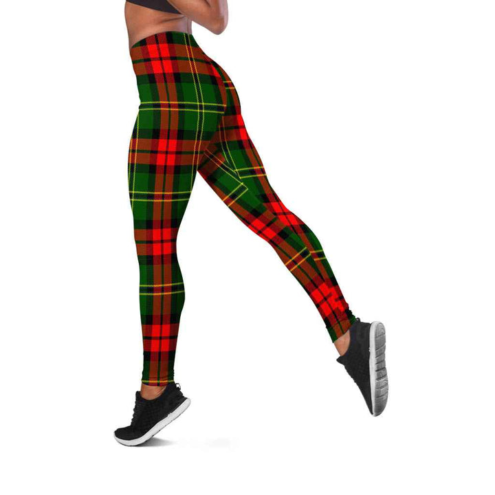 Scottish Blackstock Clan Tartan Women Leggings Tartan Plaid 2