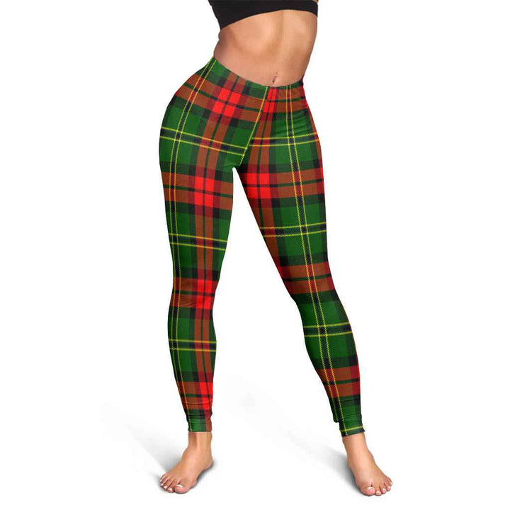 Scottish Blackstock Clan Tartan Women Leggings Tartan Plaid 3