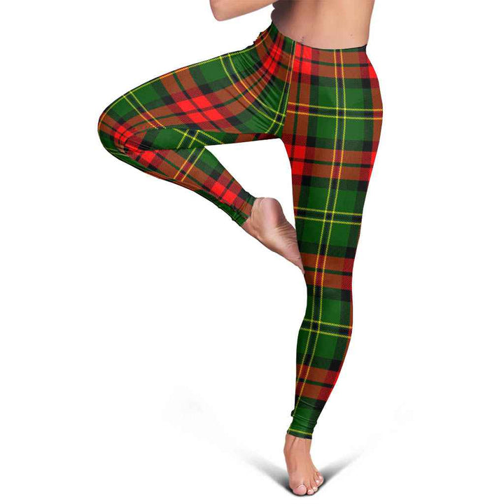 Scottish Blackstock Clan Tartan Women Leggings Tartan Plaid 5