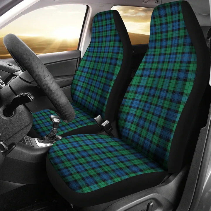 Scottish Blackwatch Ancient Clan Tartan Car Seat Covers 2
