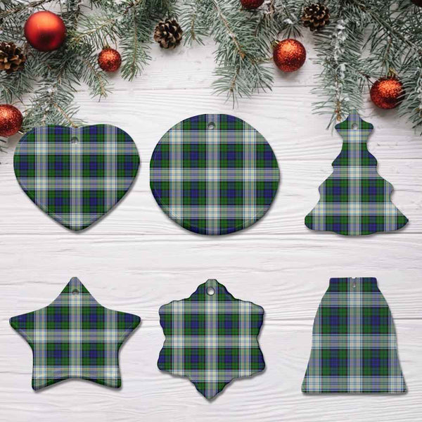 Scottish Blackwatch Dress Modern Clan Tartan Ceramic Ornament All Tartan Plaid