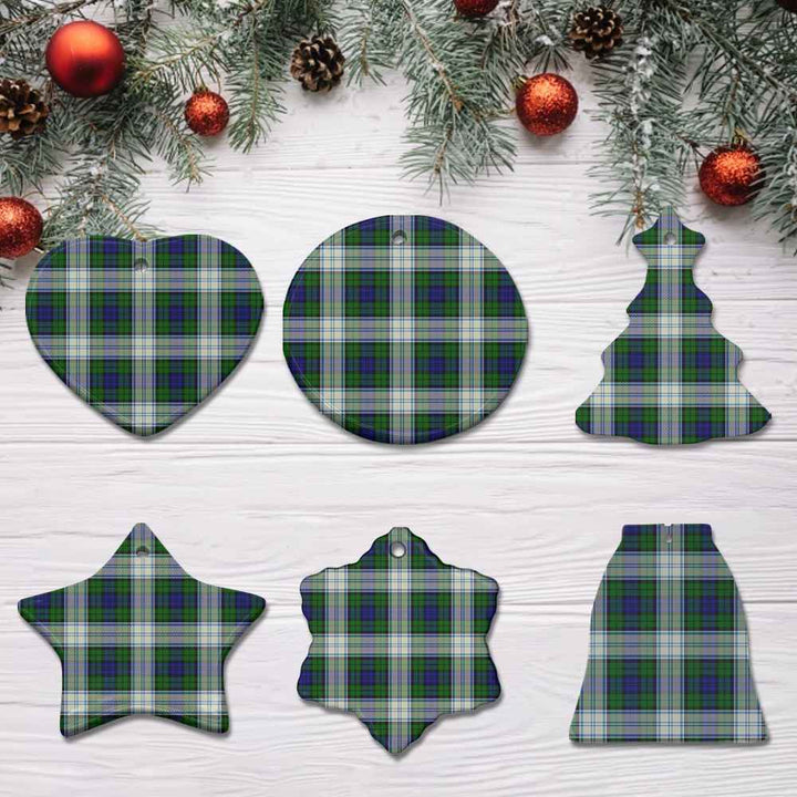 Scottish Blackwatch Dress Modern Clan Tartan Ceramic Ornament All Tartan Plaid