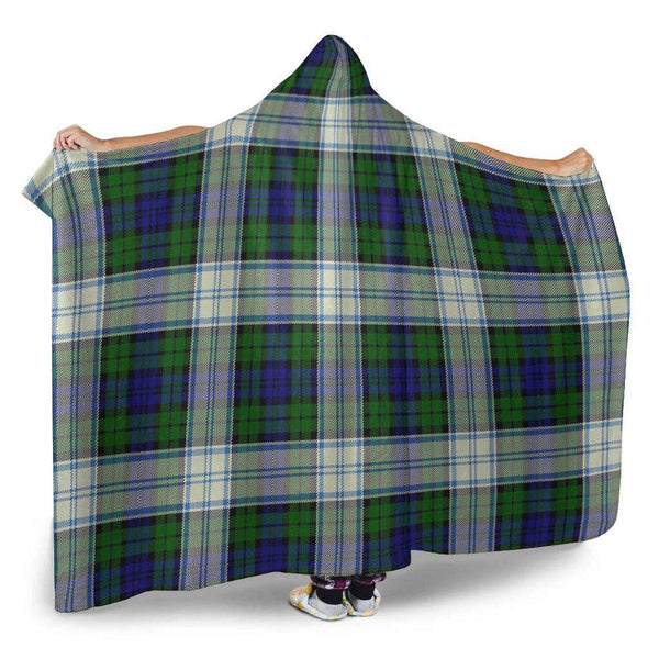 Scottish Blackwatch Dress Modern Clan Tartan Hooded Blanket Tartan Plaid 2