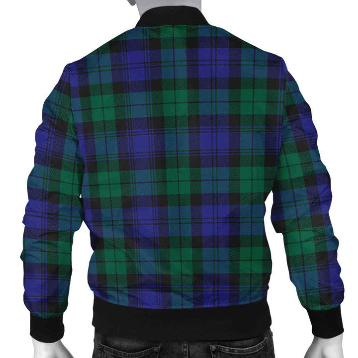 Scottish Blackwatch Modern Clan Tartan Bomber Jacket Tartan Plaid 3
